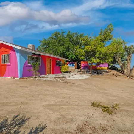 @ Marbella Lane - Rainbow House Glampers Paradise Joshua Tree Exterior photo
